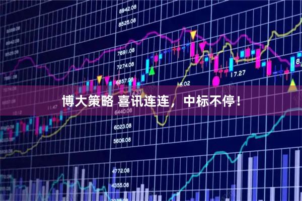 博大策略 喜讯连连，中标不停！