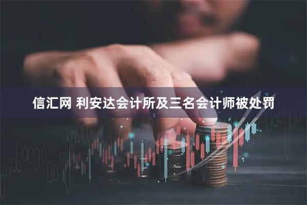 信汇网 利安达会计所及三名会计师被处罚