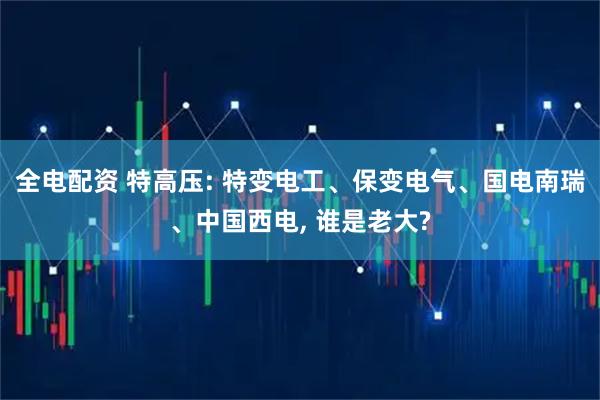 全电配资 特高压: 特变电工、保变电气、国电南瑞、中国西电, 谁是老大?